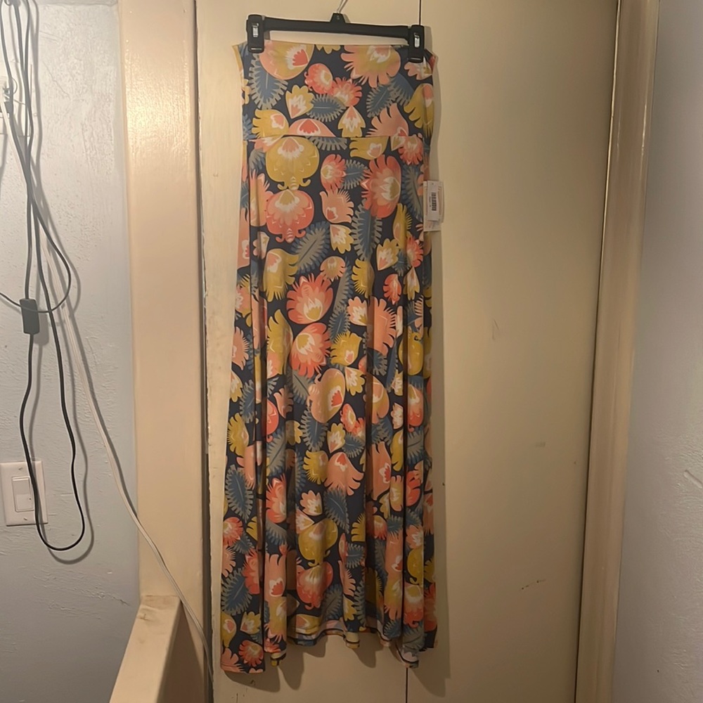 Printed Maxi skirt Lularoe S
